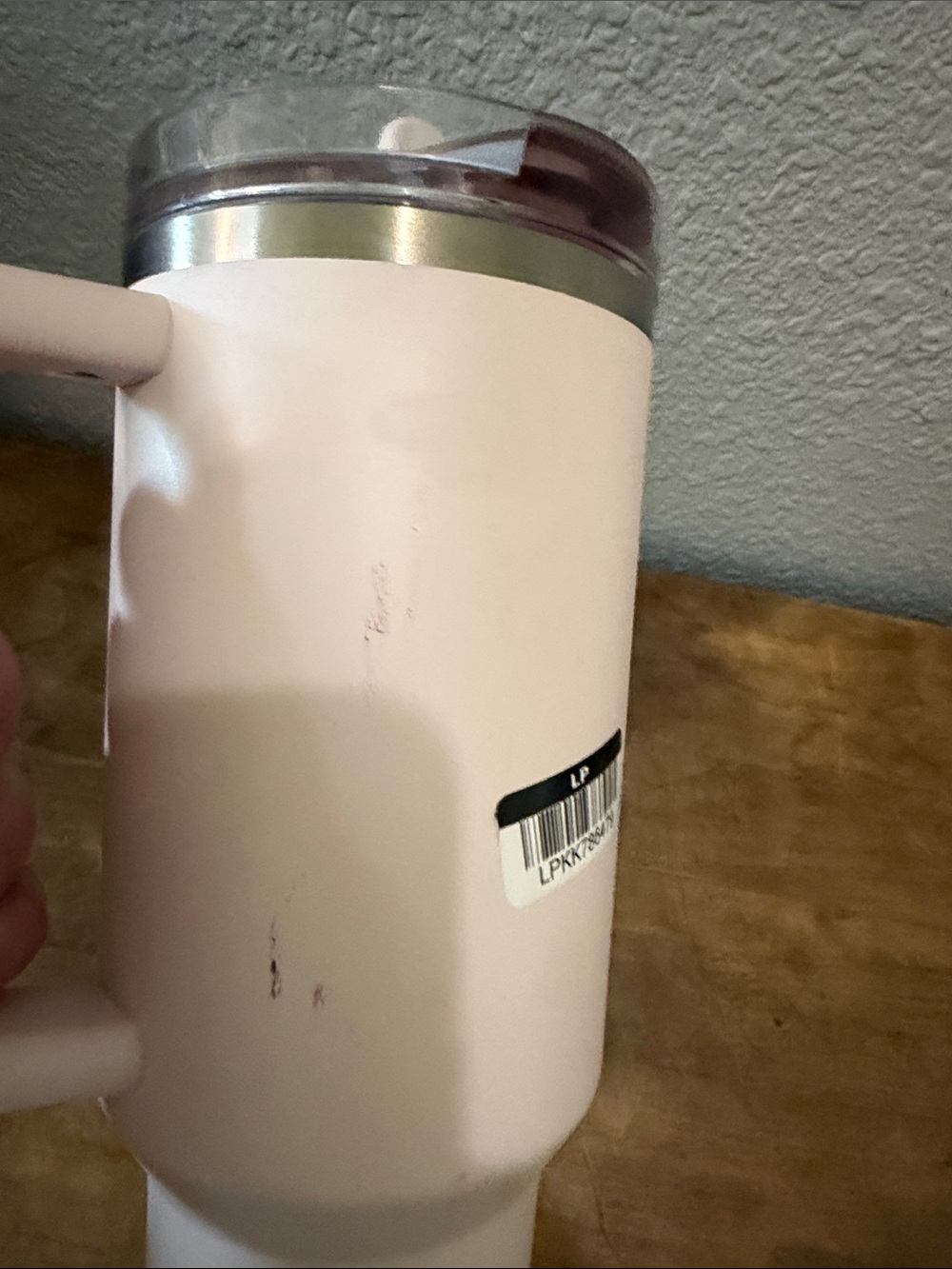 Stanley Blush Pink Insulated Travel Mug with Handle 40oz - Picture 4 of 8